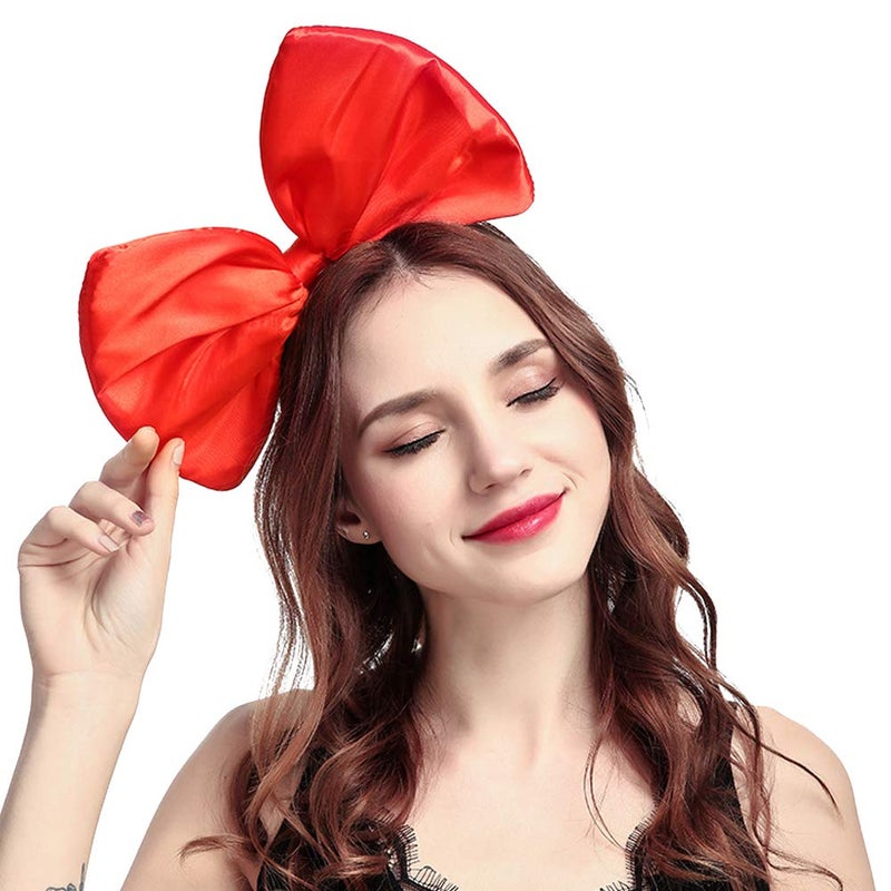 ZTL Women Huge Bow Headband Hairband Hair Hoop Accessories Party Props - Image 1